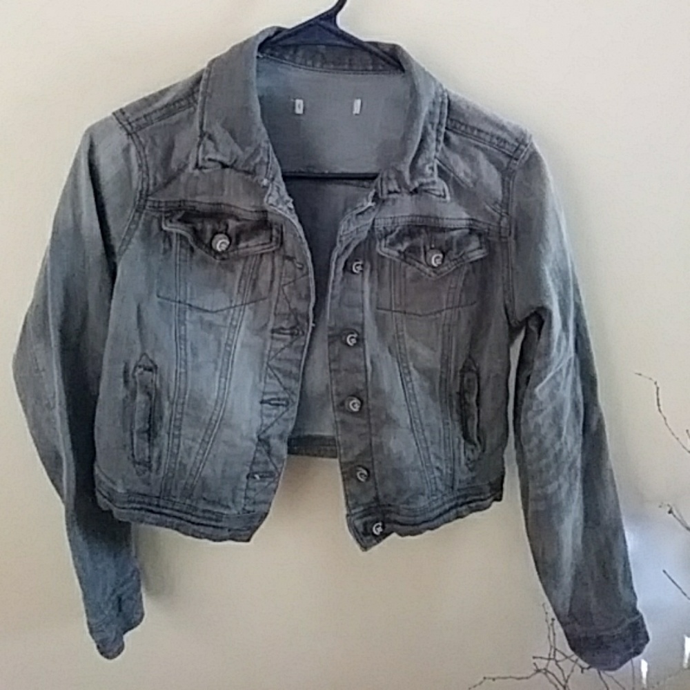 Cato brand short jean jacket